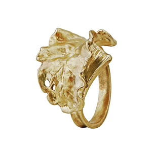 ห่วงรัดผ้าเช็ดปากทองเหลืองทรงกลมทรงค้างคาวอุปกรณ์ตกแต่งโต๊ะ - Product Image 1