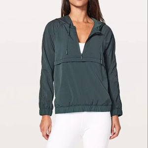 แจ็กเก็ต Anorak ซิปครึ่งแนวสตรีทแบบตั้งได้ผ้าไนลอนโพลีเอสเตอร์กันน้ำได้สำหรับใส่ใน Sammy - Product Image 1