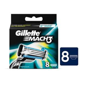Gillette Mach3 Lames de rasoir pour homme 8 lames de rechange - Product Image 2