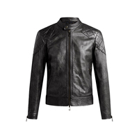 Nouvelle mode veste de moto d'hiver pour hommes et femmes de High Street marron foncé grande taille véritable PU coupe-vent coupe-vent porte-manteau