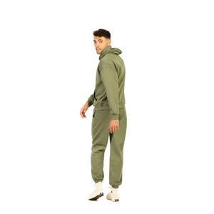 2023 unisexe Logo personnalisé 2 pièces Jogging costume haute qualité plaine survêtement à capuche respirant hiver vêtements d'entraînement grande taille - Product Image 3