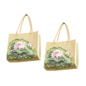 ผลิตภัณฑ์ยอดนิยมแบบง่ายๆวัสดุที่คำนึงถึงพบกับเสน่ห์ของถุงเส้นใยผักตบชวาที่มีคุณภาพสูง - Product Image 1