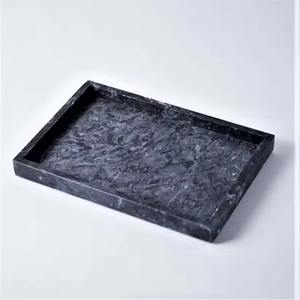 Good Selling Green <b>Marble</b> Serving <b>Tray</b> Natural Stone Hotels and Restaurants Wedding Decor Reasonable Rate - Product Image 3