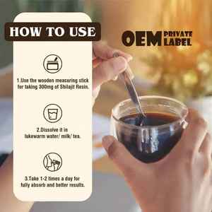 Résine de Shilajit de l'Himalaya 100% Pure et Naturelle en Gros, Supplément Minéral de Qualité Pharmaceutique, Extrait Végétal, Acide Fulvique Sauvage - Product Image 6