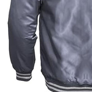 MEILLEUR PRIX Varsity Jacket Melton Laine et Cuir Véritable Varsity Jacket Personnalisé POUR Hommes - Product Image 4