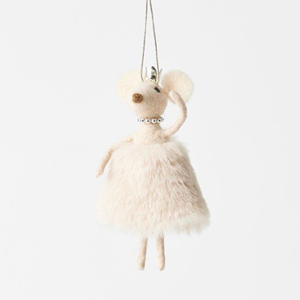 Nhà cung cấp đồ trang trí chuột Giáng sinh bằng nỉ phong cách Scandinavian bán buôn có sẵn trong kho - Product Image 2