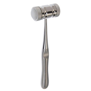 Maillet Hibbs de haute qualité 1 12 po x 8 po Poids de la tête en laiton massif 12 oz Marteau chirurgical orthopédique en acier inoxydable - Product Image 5