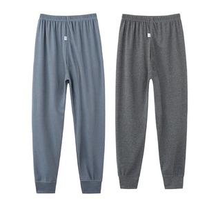 Pantalones casuales Otoño Invierno pantalones de chándal de lana para hombre correr Jogger deportes gimnasio pantalones moda Color sólido entrenamiento pantalones largos - Product Image 3