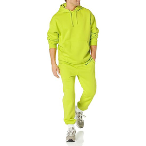 OEM Pull-over unisexe de haute qualité Sweat à capuche uni en coton polaire épais avec logo imprimé Vêtements d'hiver surdimensionnés pour hommes - Product Image 1