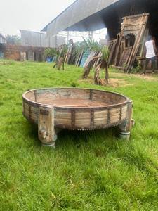 Hiện Đại Phong Cách Cổ Ấn Độ Khắc Bằng Gỗ Chakki Bảng Đồ Nội Thất Nhà Thiết Lập Mà Không Cần Hàng Đầu Cho Phòng Ăn Phòng Khách Sử Dụng Bàn Cà Phê - Product Image 2