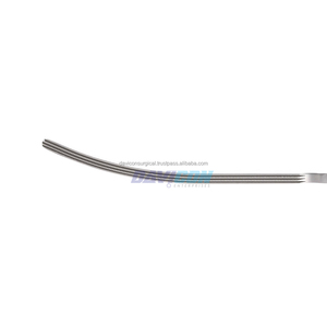 Pinza Toracoscópica DeBakey de Acero Inoxidable, Curva de 115 mm, Mandíbulas Atraumáticas 2x3, Eje de 10 mm, Longitud de Trabajo de 25.5 cm (14.25 pulgadas) (36 cm) - Product Image 6