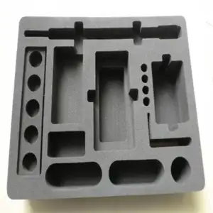 Custom Top Selling Environmental Die Cut Insert Eva Molded Foam Epe Packaging Sponge Foam Tray