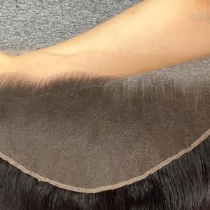 Extensiones de cabello de Color claro virgen 100% más vendidas, trama Frontal de onda Natural, cabello crudo de alta calidad de un donante - Product Image 2