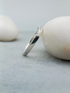 Compromiso Anillo de bodas clásico Mujer Fine Solitaire VVS Lab Grown 2ct Princess Cut Diamond 14K 18K Gold GIA IGI Certified - Product Image 4