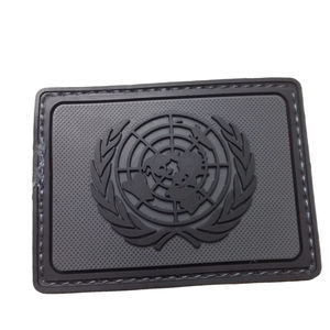 Custom <b>Fabric</b> Silicone Embossed Rubber Patches Animal Logo Soft Cartoon Design for Outdoor Gear-PVC Iron-On <b>Stickers</b> Custom - Product Image 1