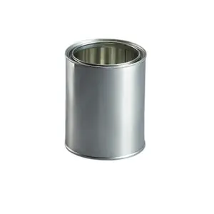 Factory Wholesale Low Price Industrial 107 Mm Diameter 1 Liter Tin Can Manufacturing Supplier From Gujarat India