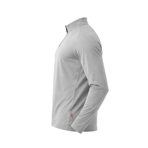 Wholesale Men Quarter Zip Performance Pullover Moisture Wicking <b>Long</b> <b>Sleeve</b> Sportswear - Product Image 3