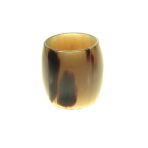 Anneaux de serviette en corne de buffle gravés à la main, imperméables, cadeau haut de gamme, décoration de table élégante et rustique - Product Image 4