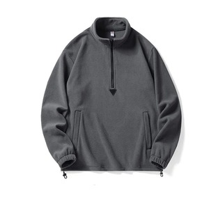 Half Zipper Custom Hoodie Sweatshirts Wholesale Half Zip Hoodie Sweatshirts Hoodies Men Full Sublimated <b>Boys</b> - Product Image 1