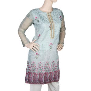 Kurti elegante para mujer - Verde marino - Product Image 1