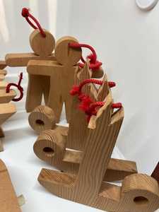 ไม้แขวนดาวคริสต์มาสตกแต่งแขวนตกแต่งคริสต์มาสตกแต่งสำหรับการตกแต่งภายในและกลางแจ้ง - Product Image 5