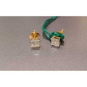 ต่างหูเพชร SE-1059 เครื่องประดับหรูหราสง่างามสำหรับผู้หญิง - Product Image 1