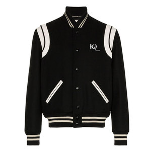 แจ็คเก็ตเลตเตอร์แมนแฟชั่นสำหรับผู้ชาย คอตั้ง ระบายอากาศได้ดี น้ำหนักเบา เหมาะสำหรับใส่ลำลองประจำวัน เดินทาง ท่องเที่ยว แต่งตัวสไตล์โมเดิร์นสตรีท - Product Image 1