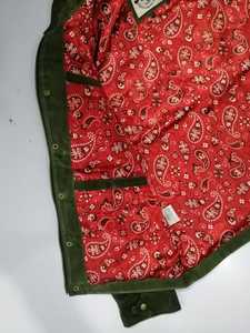 Toile huile cire hommes vestes vert olive multi-poches perlée toile vêtements de travail veste solide Vintage aventure Style toile veste - Product Image 2