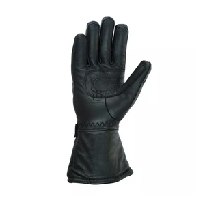 Gants en cuir longs de nouveau style pour hommes Gants Design uni OEM Gants en cuir véritable personnalisés à vendre Manufactures professionnelles - Product Image 1