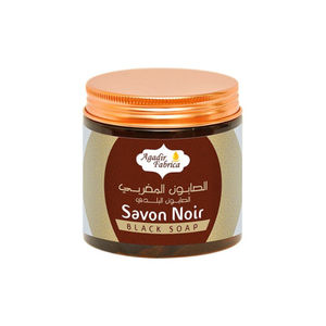 Savon noir marocain à l'huile d'olive et à l'huile d'argan - Savon Beldi exfoliant naturel pour un nettoyage en profondeur et des soins de spa de haute qualité - Product Image 1