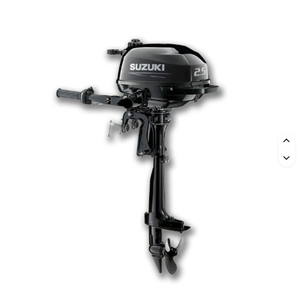 Moteur hors-bord 4 temps à arbre court 2,5 CV Suzuki, le plus vendu, pour bateaux, état neuf - Product Image 6