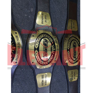 Ceintures de championnat de boxe avec logo personnalisé, fabriquez vos propres ceintures de boxe, meilleur fournisseur, ceintures de boxe de la plus haute qualité par ELEGANT SPORTS - Product Image 3