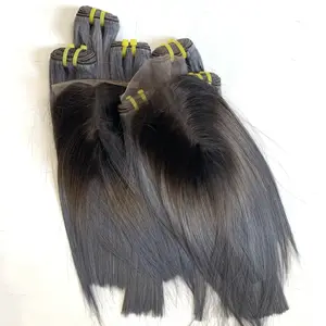 Parrucche per capelli parrucche per capelli vergini mongoli allineate con cuticole umane 2022 fascio di capelli campione gratuito