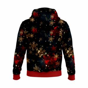 Sudadera con capucha con patrón de grafiti sublimado personalizado, sudaderas con capucha bordadas para entrenamiento deportivo de mezcla de algodón ¡Compre ahora! - Product Image 2