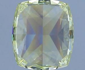 Diamante Cultivado en Laboratorio con Corte Cojín, Certificado por IGI, para Joyería, Color Amarillo Fantasía, Piedra Suelta a Precio Accesible - Product Image 3