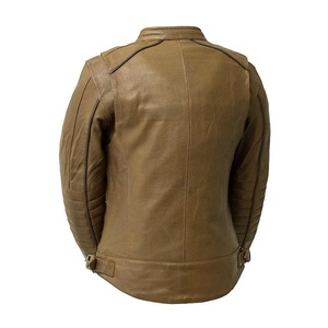Chaqueta de Cuero para Motociclistas, Diseño Personalizado y Marca Propia, Proveedor OEM, Estilo 2026 con Protección - Product Image 5