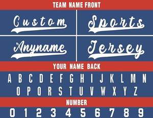 Eiteehkr Custom Baseball Jersey <b>for</b> Men,Women, &Youth-Button Down Sports T-Shirt with Stitched or Printed Team Letters & <b>Numbers</b> - Product Image 5