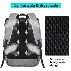 กระเป๋าเป้สะพายหลังของผู้ชายป้องกันรอยยับสบายกระเป๋าใส่เล่นกีฬาสำหรับผู้ชายกระเป๋าสำหรับไปยิม - Product Image 4