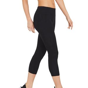 Pantalones de Yoga de Cintura Alta, Tejidos y Transpirables, Hechos a Medida en Fábrica, con Spandex/Poliéster, Ropa Deportiva para Mujer, Leggings para Gimnasio y Fitness - Product Image 4