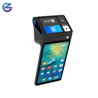 Terminal de point de vente Android intelligent avec imprimante thermique intégrée, connectivité 4G LTE WiFi Bluetooth, prise en charge du paiement mobile