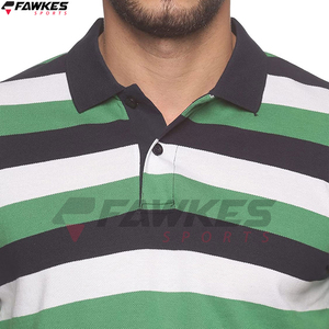 Gran oferta, recién llegados, polos para hombre, venta al por mayor, Polo informal liso de alta calidad con logotipo personalizado para hombre - Product Image 5