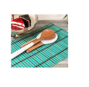 Soporte de descanso de cuchara de mármol y madera de cocina de gran venta para soporte de pinzas de espátula superior de estufa con uso hecho a mano - Product Image 2