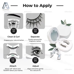 Contrat Fabricant Cils Magnétiques Kit de cils de bricolage - Product Image 3
