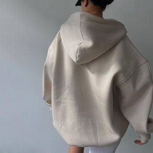 Sudaderas elegantes para mujer para 2025 Chic Oversized Cotton Activewear Sudaderas con capucha casuales elegantes disponibles para la compra - Product Image 3