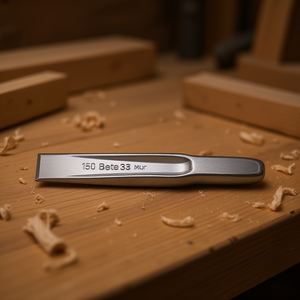 Cinceles Planos Acanalados Cromados para Trabajos de Carpintería y Tallado - Product Image 3