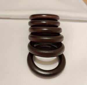 Anneaux de serviette en bambou argenté moderne, écologiques, best-sellers, style animal, artisanat naturel poli, décoration de table de mariage tendance - Product Image 6