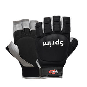 ถุงมือฮอกกี้น้ำแข็งสำหรับเด็กผู้หญิงถุงมือฮอกกี้ในร่มครึ่งนิ้วงานออกแบบล่าสุด - Product Image 3