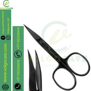2025 New Arrival Baby Nail <b>Scissors</b> with Rounded Probe Tip Curved - Stainless Steel 4.5" Good for <b>Dogs</b> and Cats - Product Image 2