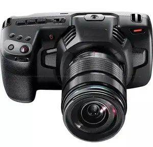 热价格黑色设计袖珍电影摄像机6K，带EF镜头座