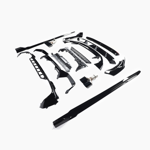 Kit Carrozzeria Completo Stile M Sport in ABS Nero Lucido con Labbro Anteriore, Minigonne Laterali e Diffusore Posteriore per <span class=keywords><strong>BMW</strong></span> <span class=keywords><strong>X3</strong></span> <span class=keywords><strong>G01</strong></span> 2018-2020 - Product Image 5